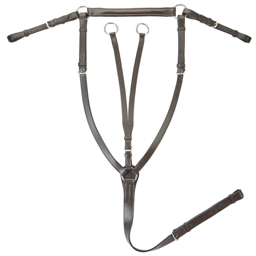 Bobby's Tack Fairhaven Running Martingale Breastplate Horse Size NWT